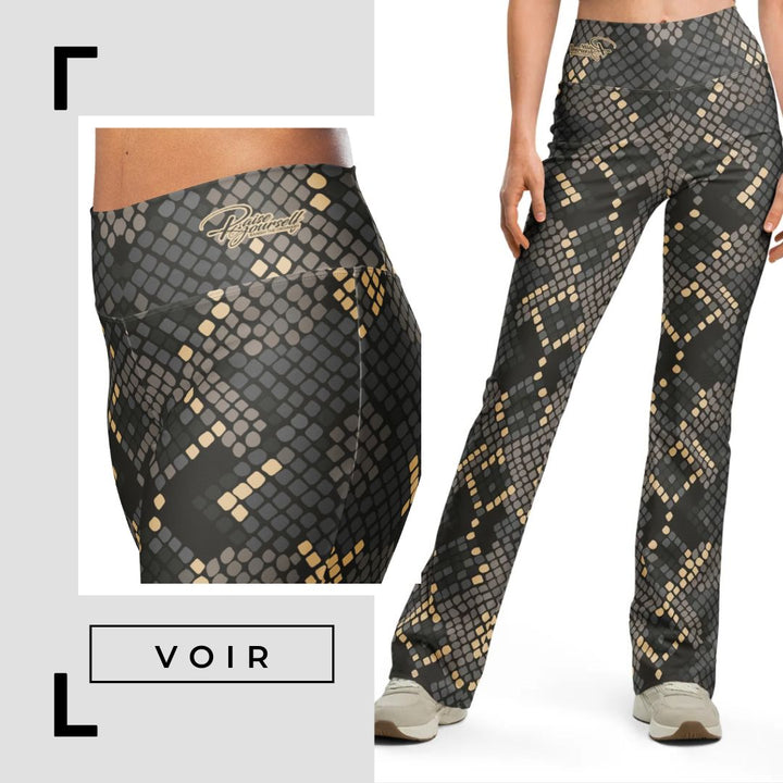 Legging Bootcut - Cobra Chic