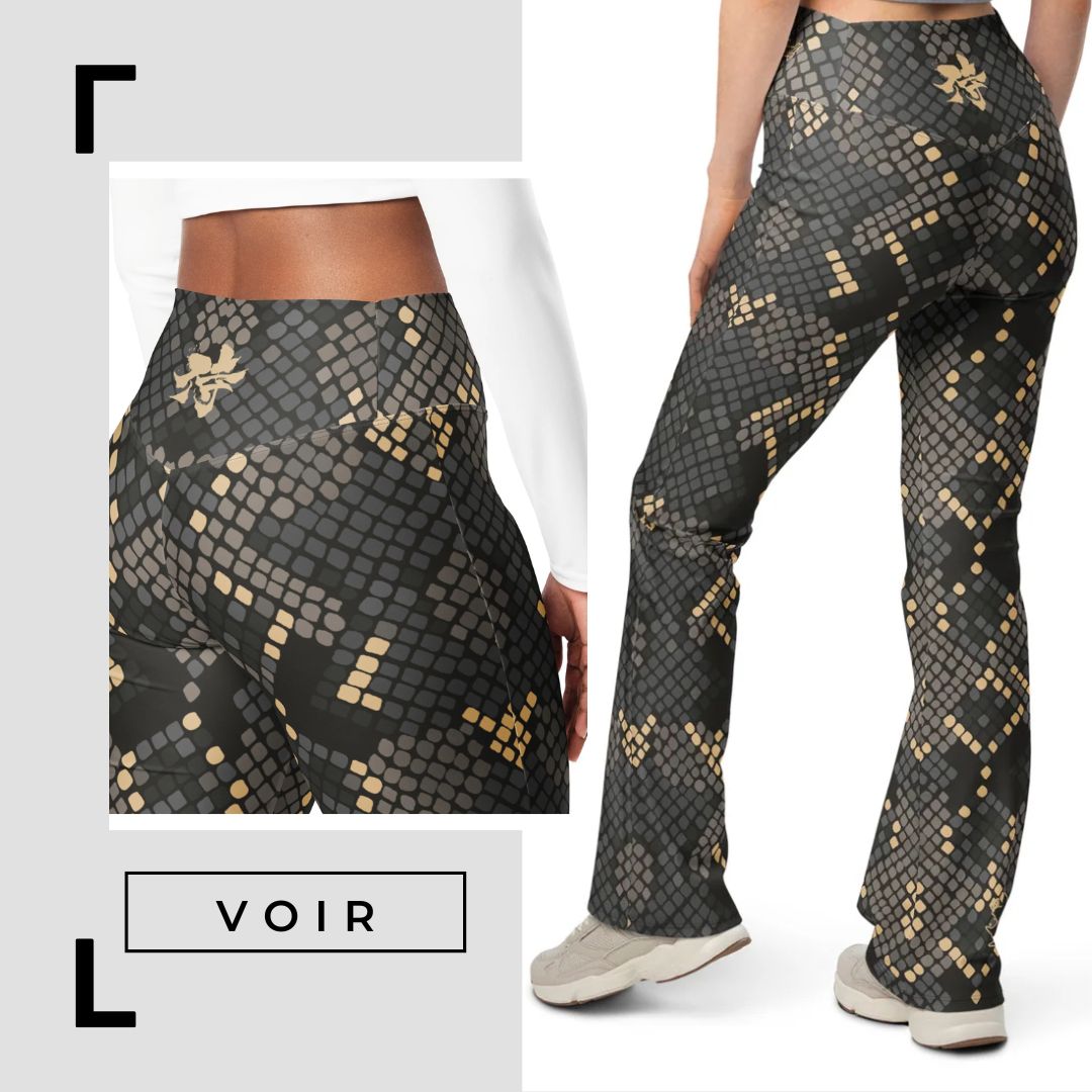 Legging Bootcut - Cobra Chic